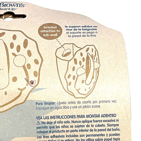 Dr Browns Dino Scoop Bath Toys Organizer Triceratops Red Gray BPA Free Plastic - Picture 10 of 16